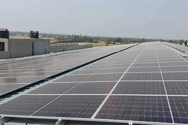 530 KW solar plant