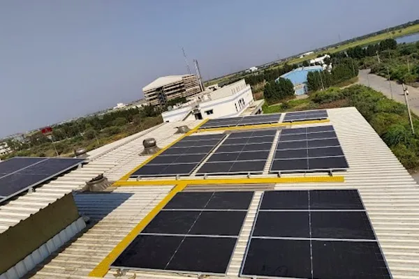 50 KW Solar Panel chhatral, gujarat