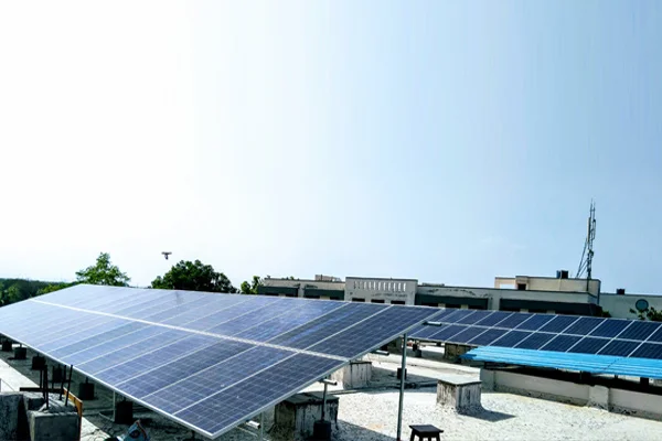 112 KW solar plant Kalol, Gujarat