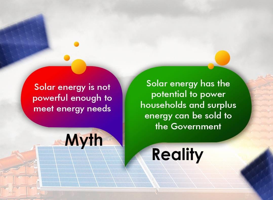 solar energy myths and misconceptions